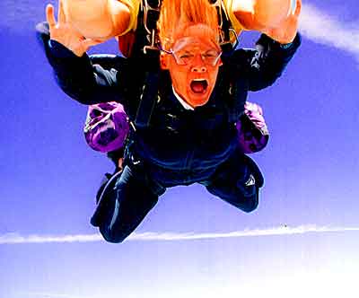 Skydiver Terminal Velocity